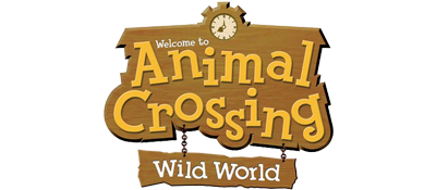 Animal Crossing Wild World title screen for Nintendo DS